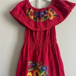 Traditional Mexican Girls Dress